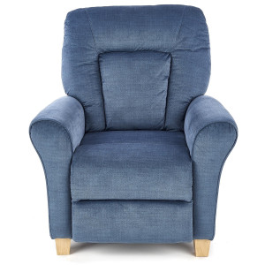 Fauteuil Bard in donkerblauw