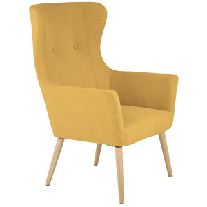 Fauteuil Cotto in mosterd geel