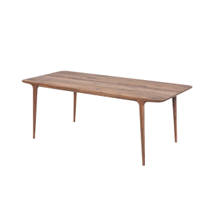 Fawn table houten eettafel wild walnut - 180 x 90 cm