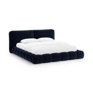 Bedframe Solange velvet 140 x 200 met opbergruimte | Micadoni Home