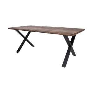 Fendi eikenhouten eettafel bruin - 200 x 95 cm