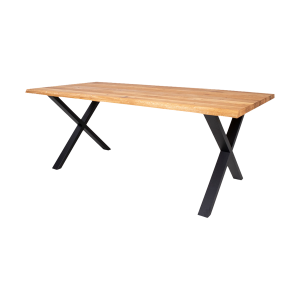 Fendi eikenhouten eettafel naturel - 200 x 95 cm