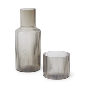 ferm LIVING Ripple karaf set van 2