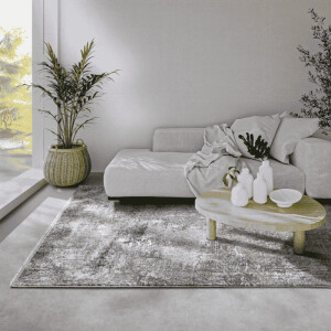 Vloerkleed Joseph - Creme/Blauw maat: 170x120cm - materiaal: Polypropyleen - Dekbed-Discounter.nl