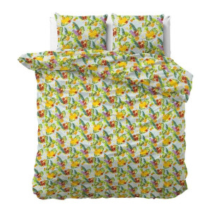 Dekbedovertrek Fruit Trend Dekbedovertrek - Lits-Jumeaux (240x220 cm) - Groen Polyester-katoen - Dessin: Modern - Sleeptime Elegance -