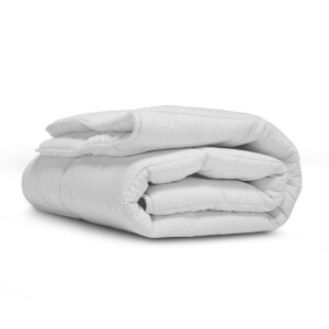 Dekbed Easy Dekbed Stone Washed Zilvergrijs - Easy - zonder overtrek - 140x200 cm (Eenpersoons) - Zydante - 300 gr per m² - Dekbed-Discounter.nl