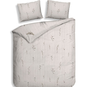 Dekbedovertrek Elvira - Lits-Jumeaux (240x220 cm) - Meerkleurig Katoen-satijn - Dessin: Bloemen - Heckett Lane - Dekbed-Discounter.nl