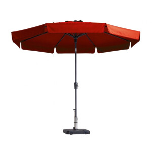 Flores stokparasolØ 300cm | Brick Red