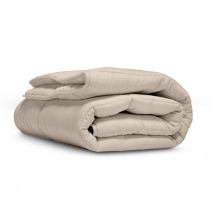 Dekbed Easy Dekbed Stone Washed Zand - Easy - zonder overtrek - 140x200 cm (Eenpersoons) - Zydante - 300 gr per m² - Dekbed-Discounter.nl