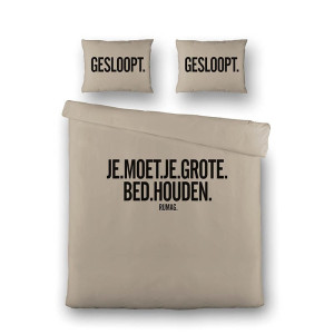 Dekbedovertrek Soft Hues Dekbedovertrek - Eenpersoons (140x200 cm) - Meerkleurig Katoen - Dessin: Patroon - Fresh & Co - Dekbed-Discounter.nl