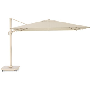 Challenger T² zweefparasol - premium doek | 260x350cm | Champagne/Sandstone