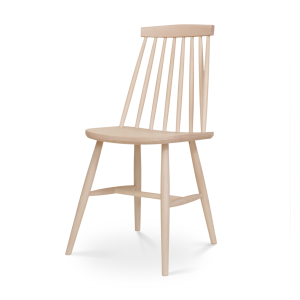 Filou houten spijlenstoel whitewash