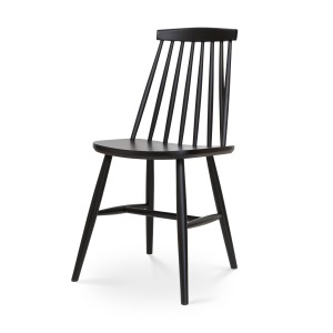 Filou houten spijlenstoel zwart