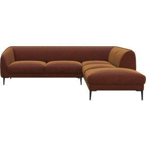 FLEXLUX Hoekbank Belle designbank, L-vorm, BxD 268x209 cm Scandinavisch design, in een sublieme verwerking