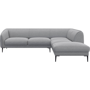 FLEXLUX Hoekbank Belle designbank, L-vorm, BxD 268x209 cm Scandinavisch design, in een sublieme verwerking