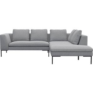 FLEXLUX Hoekbank Loano, super comfortabel zitcomfort door koudschuim in de zitting, L-vorm