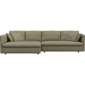 FLEXLUX Hoekbank Lovane Zacht en zeer comfortabel, grote zitdiepte op koudschuim, inclusief sierkussen