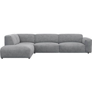 FLEXLUX Hoekbank Lucera modern en aansluitend, l-vorm, designsofa