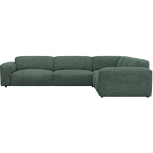 FLEXLUX Hoekbank Lucera modern en aansluitend, l-vorm, designsofa