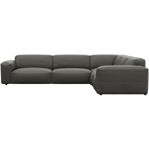 FLEXLUX Hoekbank Lucera modern en aansluitend, l-vorm, designsofa