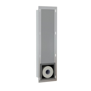 Fortifura Calvi Inbouw Reserve toiletrolhouder - Geborsteld Gunmetal PVD SW1126043/SW1126047