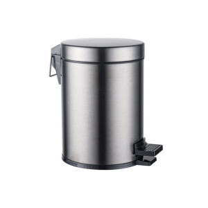 Fortifura Calvi pedaalemmer - 5 liter - rond - Geborsteld Gunmetal PVD SW1111580