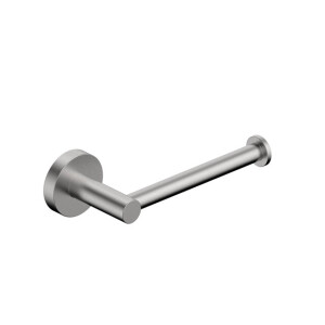Fortifura Calvi toiletrolhouder/reserverolhouder - zonder klep - rond - PVD - Geborsteld RVS SW639931