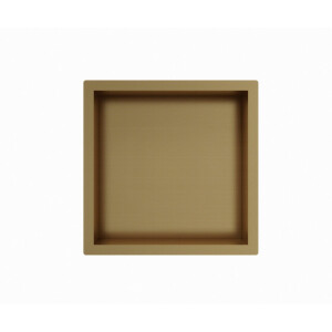 Fortifura Galeria Inbouwnis - 30x30x10cm - Geborsteld Messing PVD (Goud)