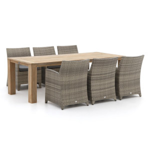 Forza Barolo/ROUGH-X 240cm dining tuinset 7-delig - Laagste prijsgarantie!