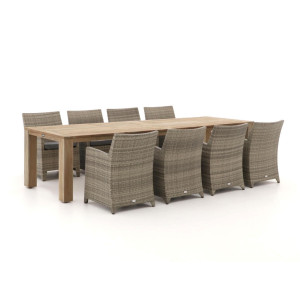 Forza Barolo/ROUGH-X 320cm dining tuinset 9-delig - Laagste prijsgarantie!