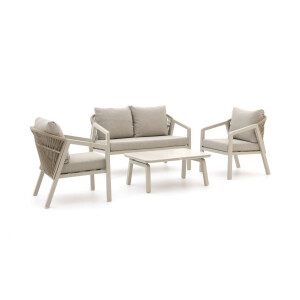 Forza Iseo stoel-bank loungeset 4-delig - Laagste prijsgarantie!