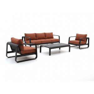Forza Liri stoel-bank loungeset 4-delig - Laagste prijsgarantie!