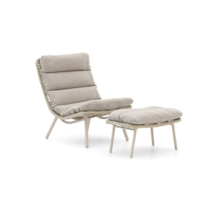Forza Marradi lounge tuinstoel met voetenbank - Laagste prijsgarantie!