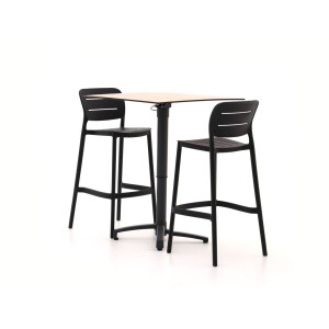 Forza Pazzia/Canzo 70cm barset  3-delig stapelbaar verstelbaar - Laagste prijsgarantie!