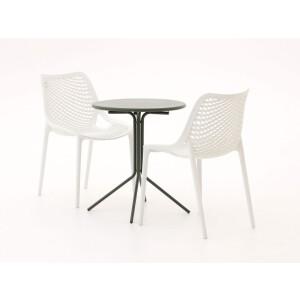 Forza Ripi/Aziano ø 60cm balkonset 3-delig stapelbaar - Laagste prijsgarantie!