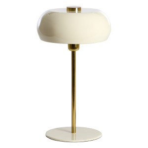 Light & Living Tafellamp 'Surin' 47cm, kleur Crème+/Goud