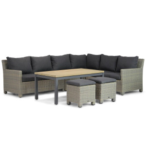 Garden Collections Lusso/Riviera dining loungeset 7-delig