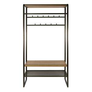 Garderobemeubel Luno 100 cm Drift brown