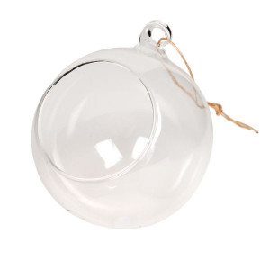 Hanger van glas, open,Ø 10 cm