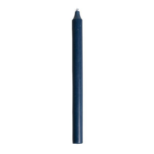 Kaars, marineblauw, 29 cm