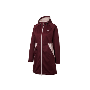 CRIVIT Dames softshell jas (Donkerrood, L (44/46))