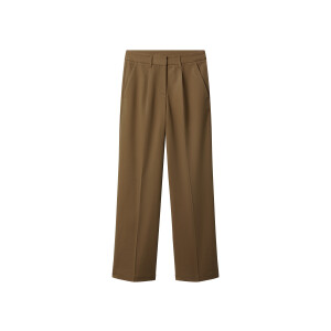 esmara Dames broek - Wide leg (Olijfgroen, 34)