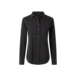 esmara Denim dames blouse (Zwart, 42)