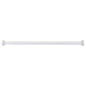 Wenko Telescopische douchestang Luz (Wit, 70 - 115 cm)