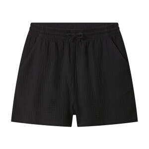 Esmara Kids Korte mousseline kinder broek (Zwart, 158/164)
