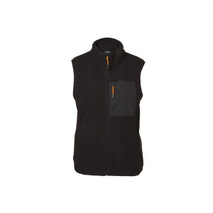CRIVIT Dames sherpa bodywarmer (zwart, M (40/42))
