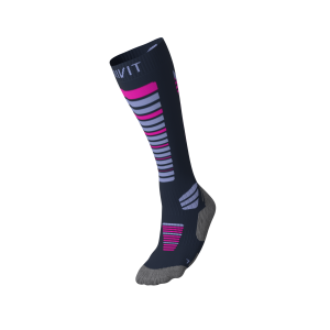 CRIVIT Premium kinder skisokken (Roze, 31-32)