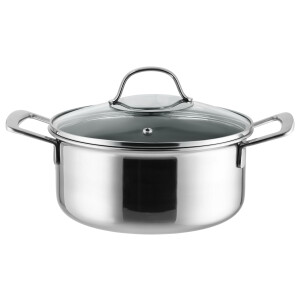 SILVERCREST RVS kookpan Ø20 cm - 3-laags