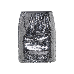 esmara Dames rok (S (36/38), Zilver)