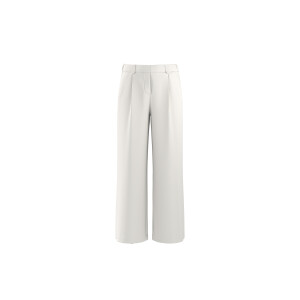 ESMARA Dames broek, wide leg (Wit, XS (32/34))